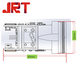 Sensor de larga distancia, medidores de medición pequeños, telémetro láser, módulo 700m UART TTL - Product Image 5