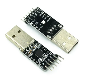 (Alta qualità) CP2102 USB 2.0 a UART TTL 5pin 6pin connettore modulo USB a TTL seriale Converte CP2102 rosso Biack - Product Image 2