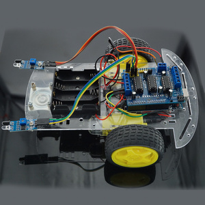 Okystar OEM/ODM 2wd RC Roboter Auto Hindernis vermeidung IR Infrarot Detektor Smart Robot Car Toy