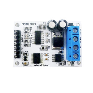 4-20MA Corriente a RS485 Módulo de conversión 5V 10V Voltaje Adquisición analógica Modbus RTU para instrumentos PLC