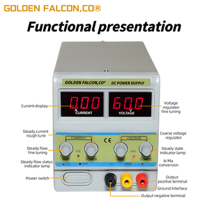 Adjustable 60V 5A DC Power Supply Dual <strong>Output</strong> <strong>Voltage</strong> and Current Digital Display 220V <strong>Input</strong> with <strong>Voltage</strong> Regulator Switch - Product Image 4