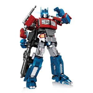 928pcs Educational <strong>Building</strong> Block Set Plastic DIY <strong>Robot</strong> Model Toy for Unisex Kids Aged 5-7 Puzzle <strong>Game</strong> and Puzzle - Product Image 1