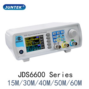 JUNTEK JDS6600 serisi 15MHz 30MHz 40MHz 50MHz 60MHz DDS fonksiyon sinyal jeneratörü CNC 2 kanallı frekans sayacı keyfi dalga - Product Image 2