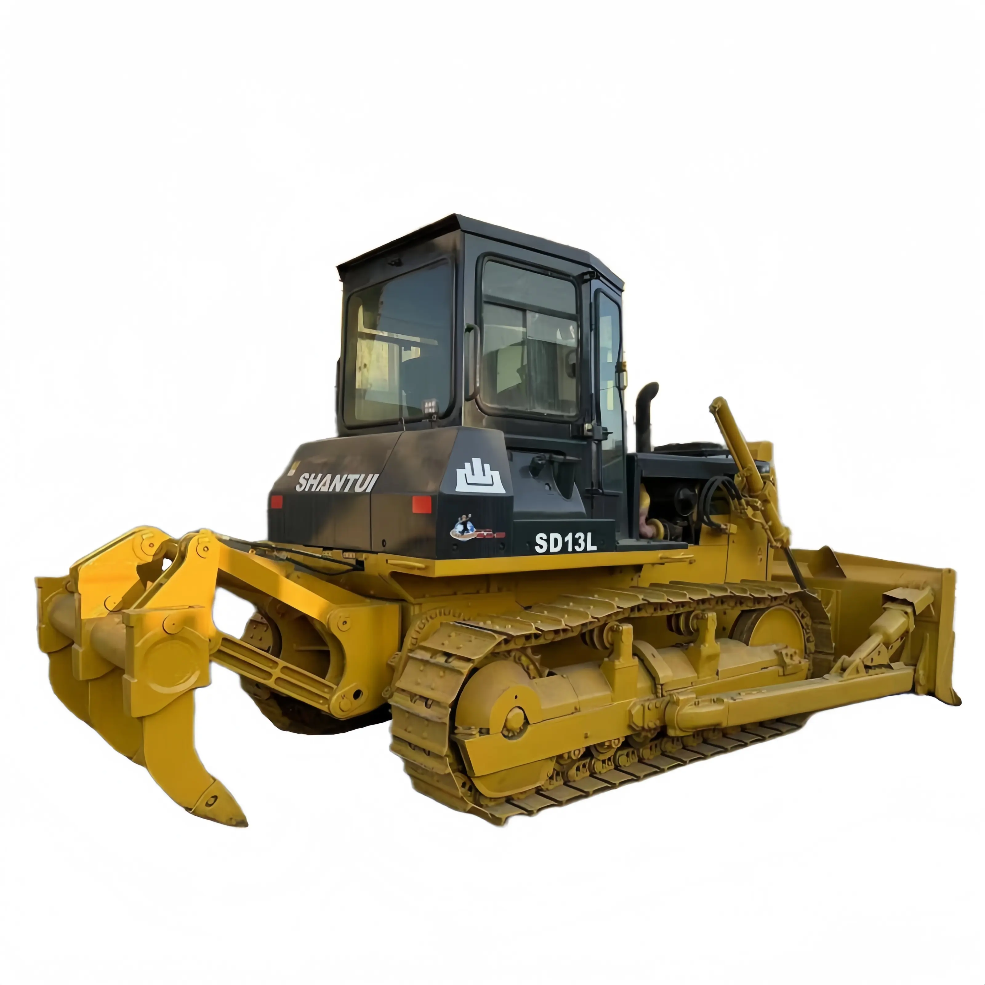 Bulldozer de esteira Shantui SD13L CAT D6 usado para venda, bulldozer SDLG sd13 sd13l usado, bulldozer barato, venda
