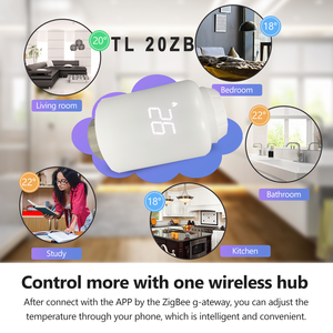 Цифровой Wi-Fi радиатор термостат Еженедельный программируемый светодиодный экран энергосберегающий TRV термостатический радиатор valave - Product Image 6