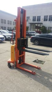 Electric Stacker Semi-electric Stacker Lift <strong>Pallet</strong> Forklift 1 Ton 1.5 Tons 2 TonsVehicle <strong>Loading</strong> and <strong>Unloading</strong> Tools - Product Image 5