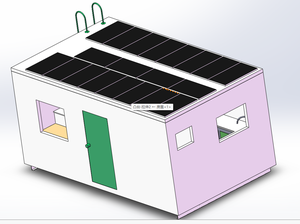 Fabrika toptan 20ft Modern konteyner ev için katlanabilir modüler prefabrik konteyner evler ev - Product Image 4
