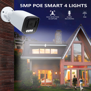 AI Cctv批发OEM 2MP 3MP 4MP 5MP 6MP 8MP子弹Ip安全网络摄像机Poe Colorvu摄像机 - Product Image 4