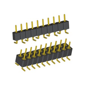 2.54mm Machined Pin <strong>Header</strong> SMD <strong>L</strong>=10.0mm Single Row Round Pin <strong>Header</strong> SMT Pcb Connector - Product Image 6