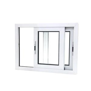 Özel boyut çift camlı temperli cam pencere alüminyum 3 parça sürgülü pencereler - Product Image 3
