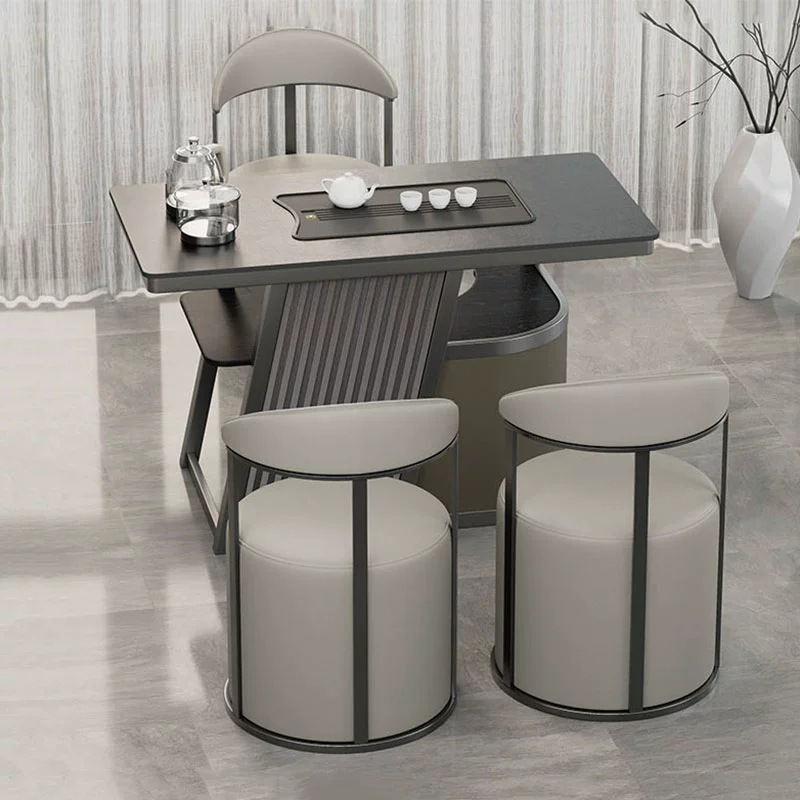 Tea table and moon chair *3