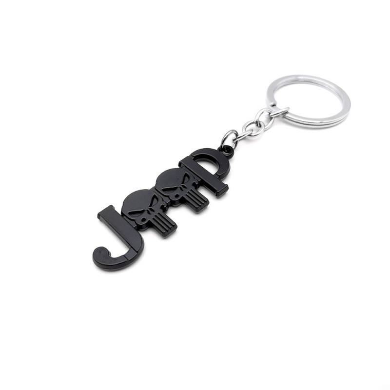 Tête de fantôme noir Jeep
