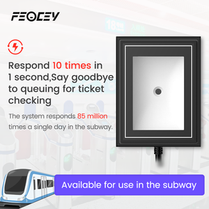 JL5066 Interfaz USB Lector de código QR Máquina de puerta a prueba de polvo Tarjeta RFID Escaneo Sistema de control acceso para - Product Image 2