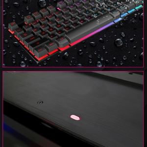 Teclado mecánico de oficina IMICE con cable USB, precio barato al por mayor, teclado flotante para juegos con caracteres retroiluminado brillante - Product Image 5