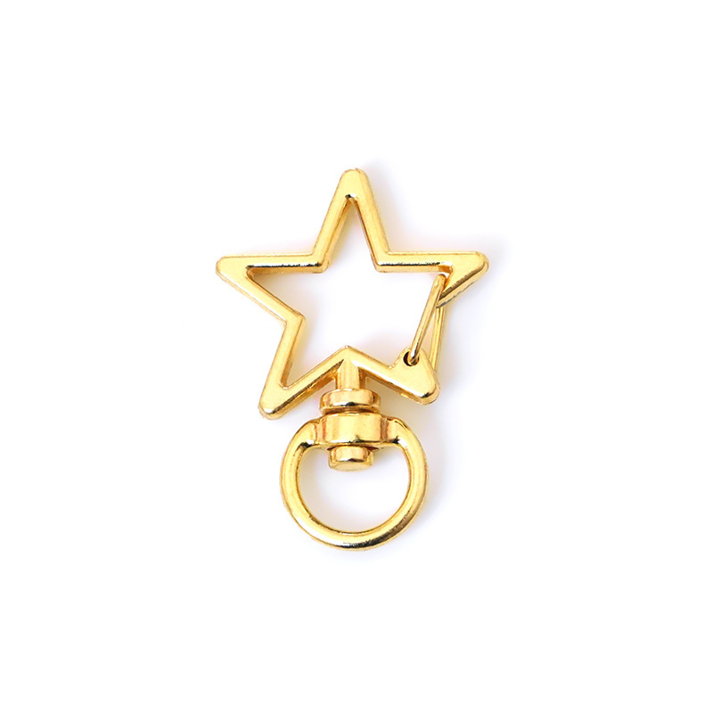 1. Five-pointed star (gold)