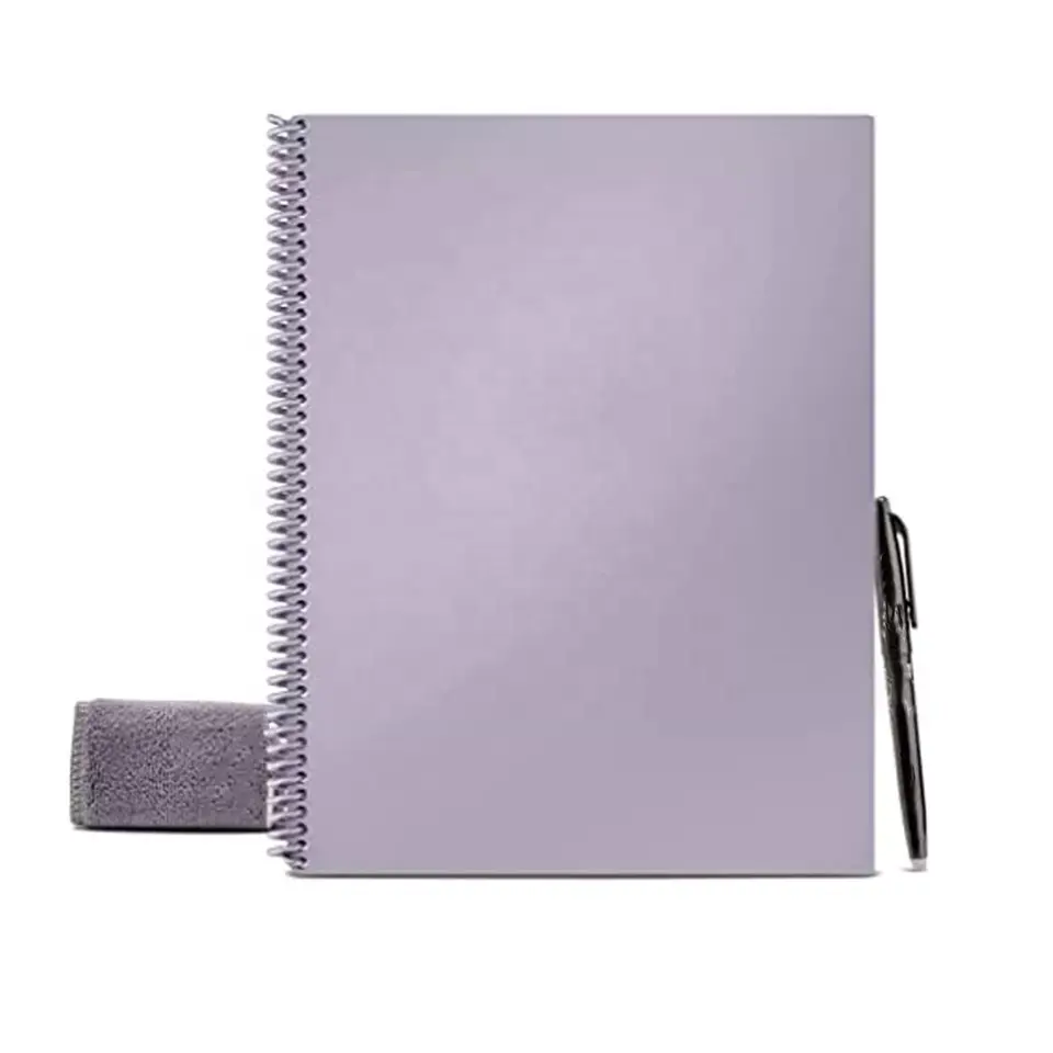 Cuaderno de papel de piedra reutilizable A4/A5/A6, espiral personalizada, resistente al agua, oferta al por mayor