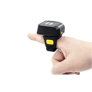Wearable 2d <strong>QR</strong> <strong>Code</strong> Reader Mini Ring Wireless Barcode Scanner Blue Tooth Reader Finger Scanner - Product Image 3