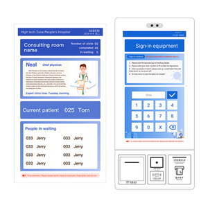 Sistema di gestione della coda della clinica ospedaliera con cercapersone che assegnano numeri di biglietto per un efficiente sistema di chiamata del paziente - Product Image 6