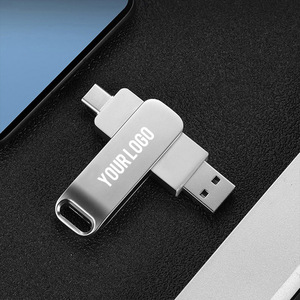 64GBType-C携帯電話32GBUSBフラッシュドライブ高速金属実容量コンピュータデュアルインターフェイスUSBフラッシュドライブ - Product Image 4