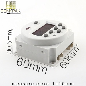 CE-zertifizierter 16A Digital LCD Power Programmable Timer CN101A Ein-Aus-Zeit schalter mit CN101-Funktionen