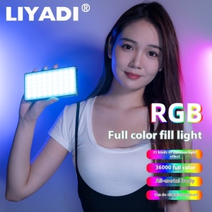 Taşınabilir el SLR Video işığı tam renkli LED cep lambası stüdyo için yüksek kaliteli ABS malzeme telefon için - Product Image 2