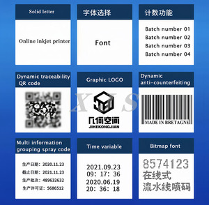 Máquina de marcado de codificación de impresión de inyección de tinta con logotipo de código de lote fecha de caducidad impresora de inyección de tinta automática en línea para botella de plástico de vidrio - Product Image 6