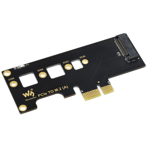 PCIe zu M.2 LED-Licht adapter mit Raspberry Pi Compute Module 4 (CM4) Unterstützung für elektronische NVME M.2 SSD-Module und Kits