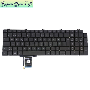Original Swedish <strong>Keyboard</strong> <strong>with</strong> <strong>Backlight</strong> for Dell Precision 7550 7750 7760 7560 0X36MK X36MK SD <strong>Notebook</strong> <strong>Keyboards</strong> Euro Keycap - Product Image 6