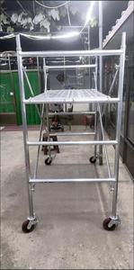 ZYTJ Low Price Pre-Galvanized 5'W X 4'T X 7'L Mason Scaffold Frame Set <strong>Modular</strong> <strong>System</strong> Scaffold for Building <strong>Scaffolding</strong> - Product Image 2