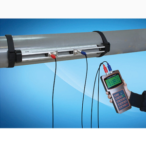 เครื่องวัดการไหลแบบอัลตราโซนิคแบบดิจิตอลพร้อมหน้าจอ LCD สำหรับของเหลวอากาศน้ำสื่อน้ำมัน - Product Image 5