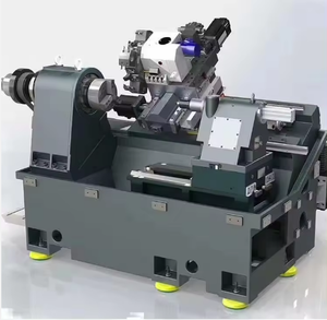 Metal Customized HTC4050 Servo Motor <strong>Linear</strong> <strong>Guide</strong> Inclined Bed <strong>Cnc</strong> Lathe Turning Center - Product Image 2