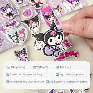 Chất Lượng Cao Tùy Chỉnh In Ấn <span class=keywords><strong>Logo</strong></span> Nhãn Dán Nhãn Tự Dính Không Thấm Nước Vinyl Puffy Sticker Cho Trẻ Em - Product Image 3