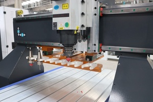 4轴6 8工具线性自动换刀CA-6090 6012 Atc数控刳刨机，带旋转轴木工 - Product Image 3