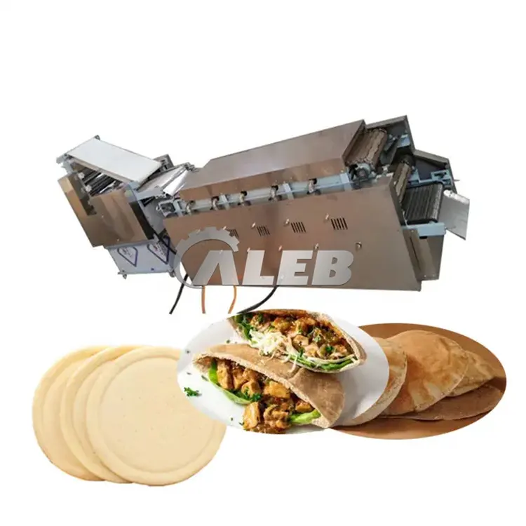 Horno de túnel de panadería de pan, pota árabe, para hornear pan