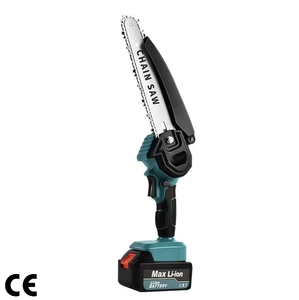 Rechargeable 8-Inch Lithium Electric Chainsaw Home Use <strong>4</strong>-Inch Mini Brushless Woodworking <strong>Saw</strong> One-Handed Logging Power Tool - Product Image 1