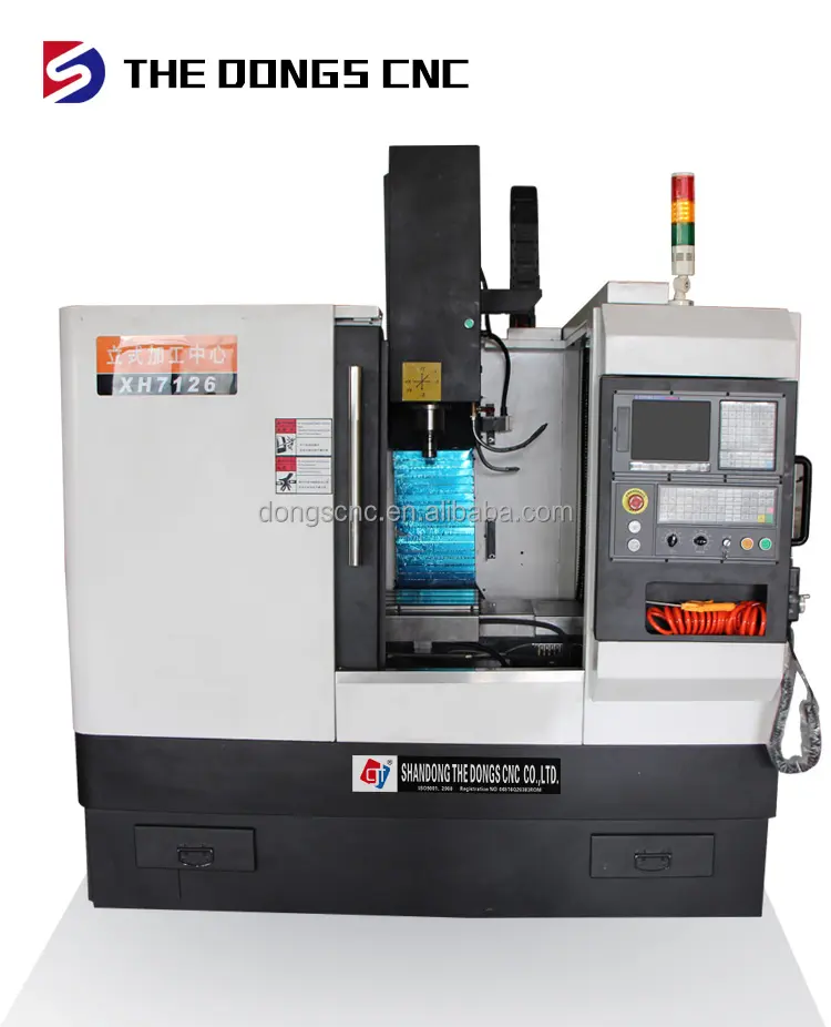 Chinese lathe three-axis CNC milling machine Small milling machine processing metal
