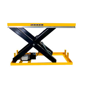 Plataforma elevadora de tijera hidráulica de carga pesada para uso de carga en almacén, plataforma elevadora de tijera estacionaria fija eléctrica a la venta - Product Image 4