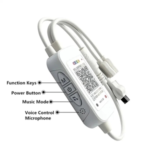 WS2812B Bluetooth контроллер для адресной светодиодной ленты WS2811 Dream Color RGB светодиодная лента 24key ИК пульт дистанционного управления музыкой - Product Image 3