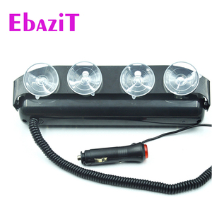 S6 S9 12V Red/蓝光高功率警告闪烁LED多功能闪光灯 - Product Image 1