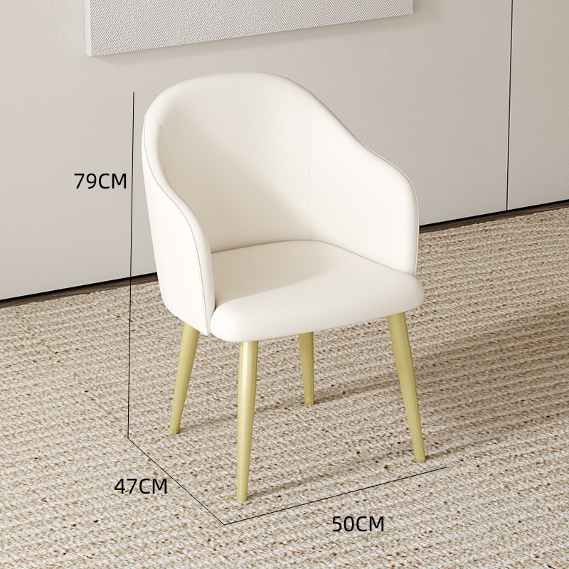 B section leather armchair (color note)