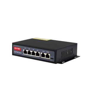 PSE 10/100M Ethernet interruptor de montaje en rack interruptor de red de 4 puertos con 2 RJ45 Uplink POE AI interruptor inteligente para cámara IP/AP inalámbrico - Product Image 4
