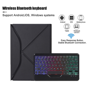 2023 New Design Luxury Magnetic Backlit Keyboard Case with Touchpad for <strong>iPad</strong> 10.<strong>2</strong> 2019 2020 2021 <strong>Cover</strong> - Product Image 5