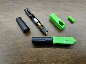 FTTH optik fiber SC APC ortak Logo ücretsiz hızlı bağlayıcı hızlı bağlayıcı - Product Image 5