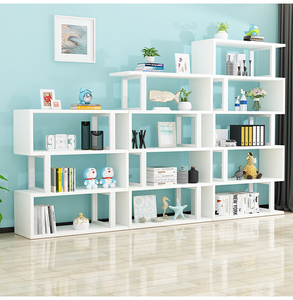 Fabrika toptan Modern çok katmanlı ahşap kitaplık kitaplık kitap depolama raf - Product Image 3