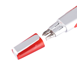 Portable Mini Pen Shape Screwdriver 2pcs Double Head Screwdriver Tool <strong>Kit</strong> with <strong>LED</strong> Light - Product Image 5