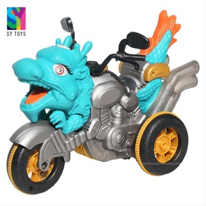 Sy Toys รถมอเตอร์ไซค์2.4G, รถมอเตอร์ไซค์ไฟฟ้าควบคุมระยะไกลรถของเล่นพร้อมไฟและเสียงสเปรย์ Tyrannosaurus ไดโนเสาร์มอเตอร์ไซด์สำหรับเด็ก - Product Image 1
