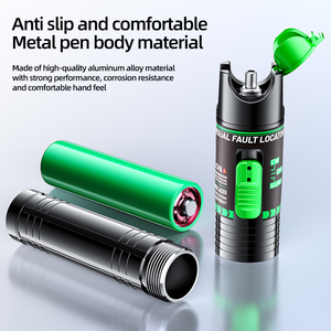 SAIVXIAN 15MW/100MW Tester in fibra ottica ricaricabile penna luce verde e rossa passaggio luce forte per reti FTTH GPRS & TCP - Product Image 6