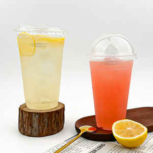 PLA Biodegradable Cafe Milk-Tea <strong>Cup</strong> Custom Printing <strong>Composable</strong> Cold Drinks <strong>Cup</strong> for Daily Use and Leisure Bar - Product Image 5