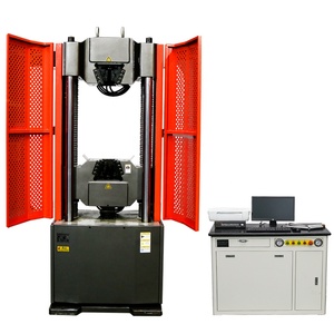Máquina de pruebas de resistencia de tracción para ordenador, servocontrol hidráulico Universal de 100 toneladas, para probador de resistencia de tracción de barras de refuerzo, 1000KN - Product Image 1