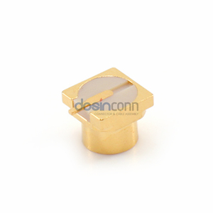ขั้วต่อ SMP SMT SMD สำหรับ PCB ขั้วต่อ DC-26.5GHz ตัวผู้ GPO SMP PCB พิมพ์บอร์ดประเภทบัดกรี - Product Image 1